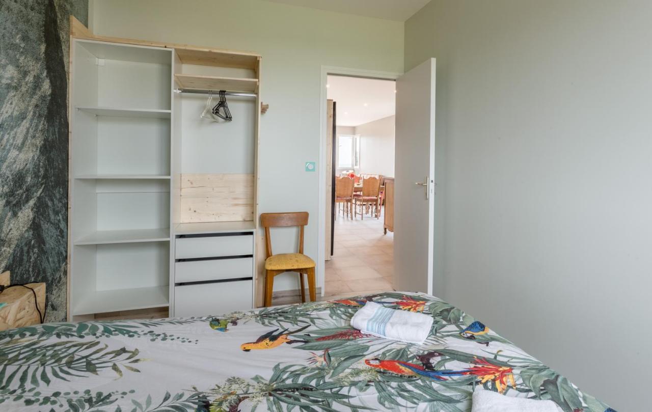 Tribord, Appt Avec Terrasse Et Vue Mer, Parking Saint-Come-de-Fresne ภายนอก รูปภาพ