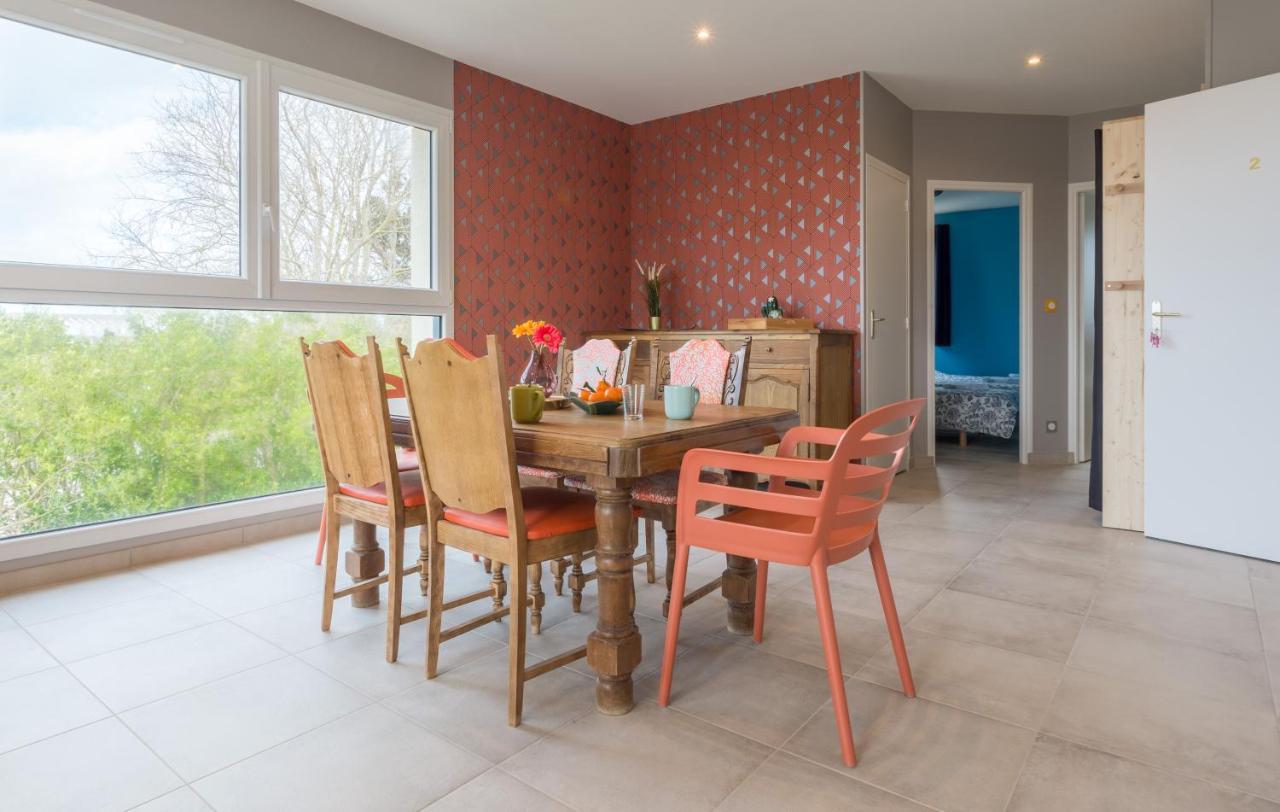Tribord, Appt Avec Terrasse Et Vue Mer, Parking Saint-Come-de-Fresne ภายนอก รูปภาพ